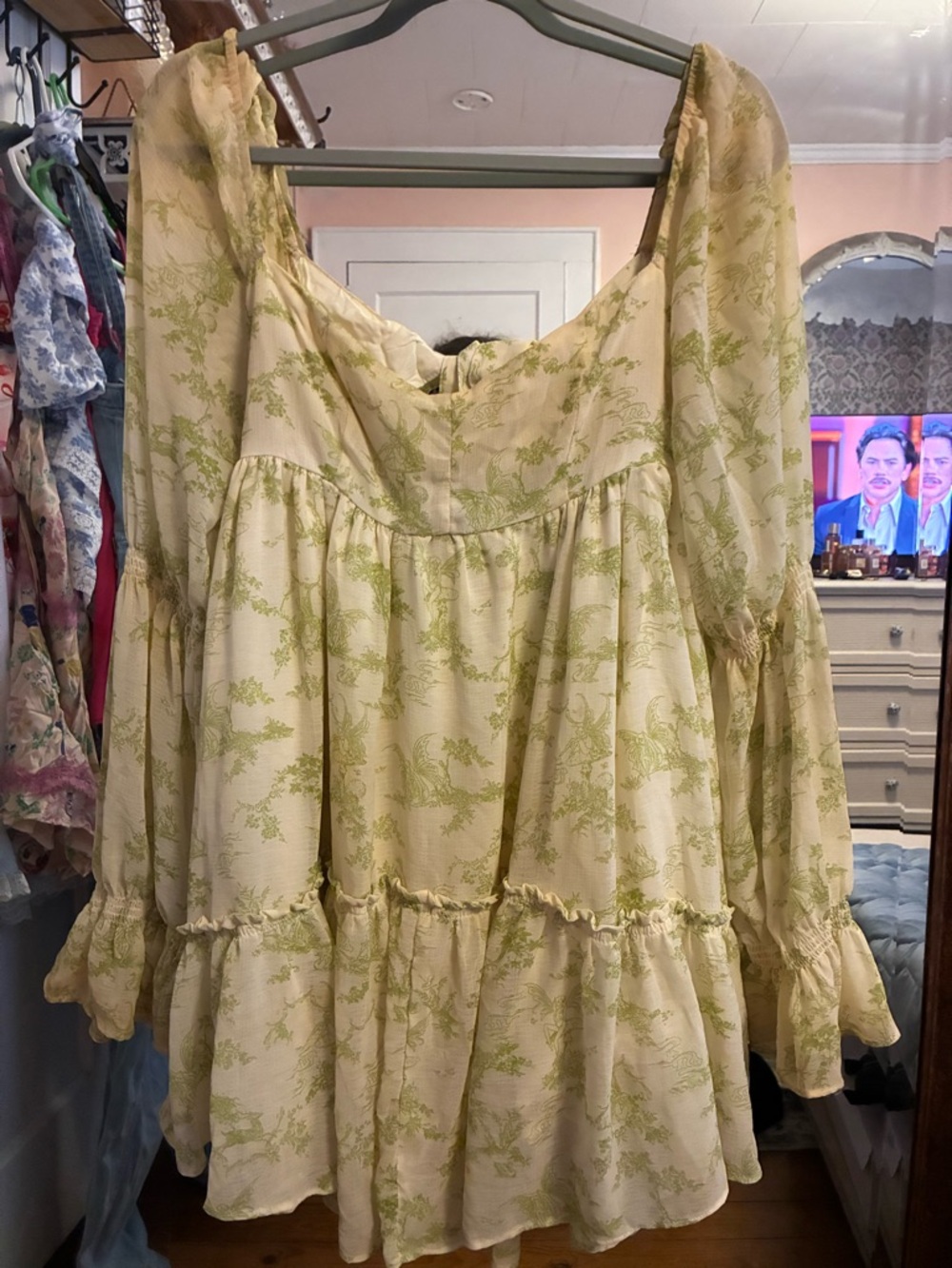 Urban Outfitters Fairy Print Mini Dress